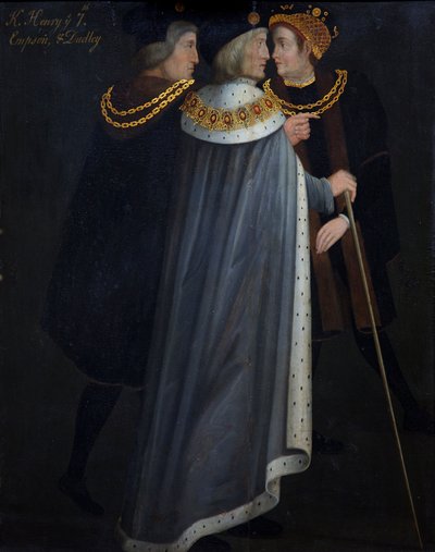 Richard Empson, Henry VII og Edmund Dudley av English School