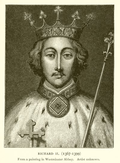 Richard II (1367–1399) av English School
