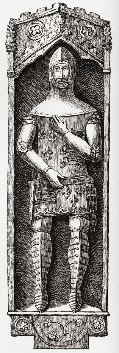 Richard Plantagenet, fra 'A Short History of the English People' av JR Green, utgitt i 1893 av English School