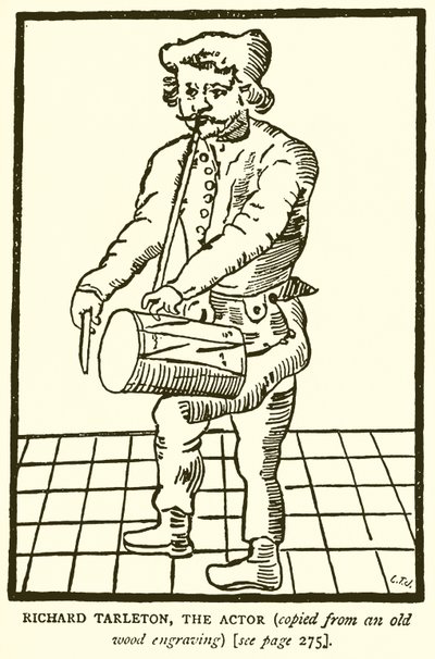 Richard Tarleton, skuespilleren av English School