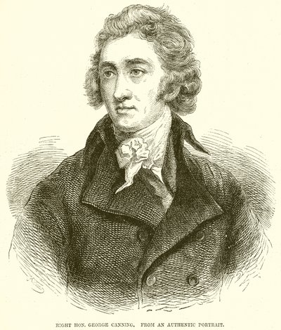 Høyre Hon. George Canning av English School
