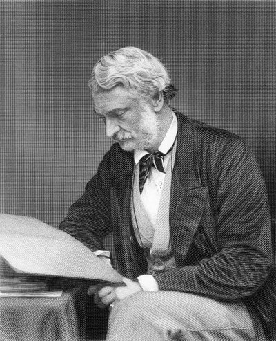 Høyre ærede Lord John Manners, gravert av G. Cook fra et fotografi av S.A. Walker av English School
