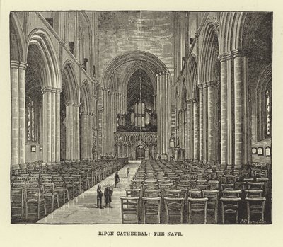Ripon-katedralen, kirkeskipet av English School