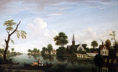 River View nær Norwich av English School