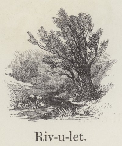 Rivulet (gravering) av English School