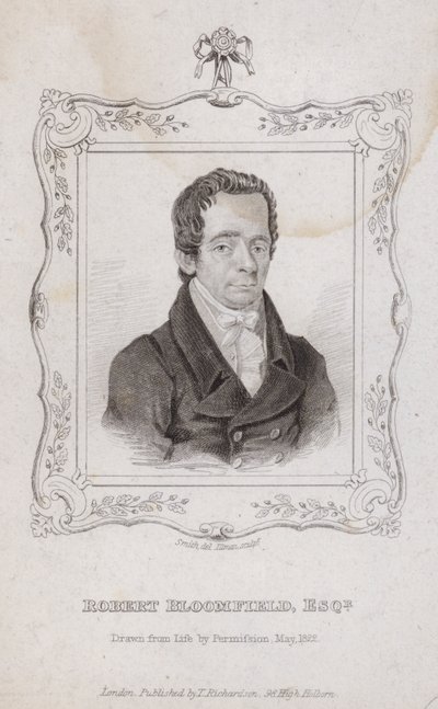 Robert Bloomfield , engelsk poet av English School