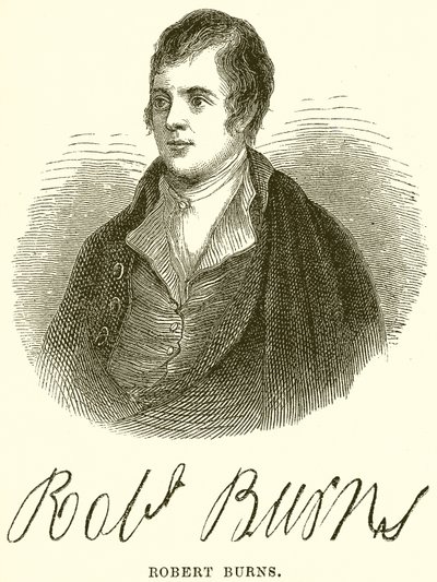 Robert Burns av English School