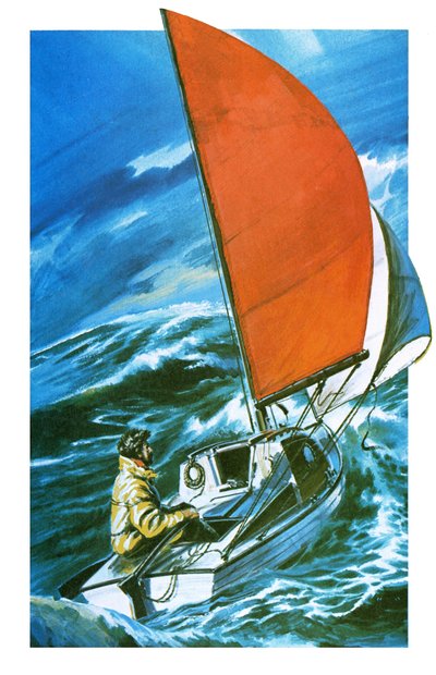 Robert Manry på sin ensomme reise av English School