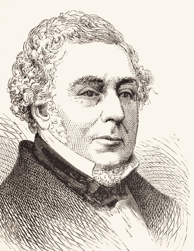 Robert Stephenson, fra The National and Domestic History of England av William Hickman Smith Aubrey (1858-1916) publisert London, ca. 1890 av English School