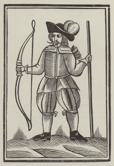 Robin Hood (Gravur) von English School