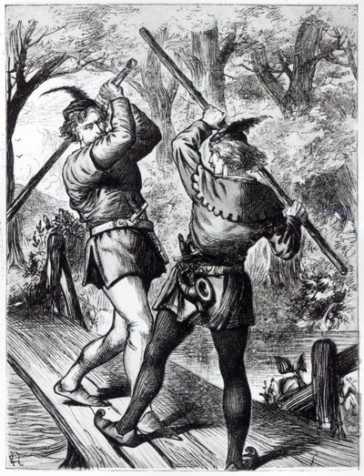 Robin Hood og Lille John av English School