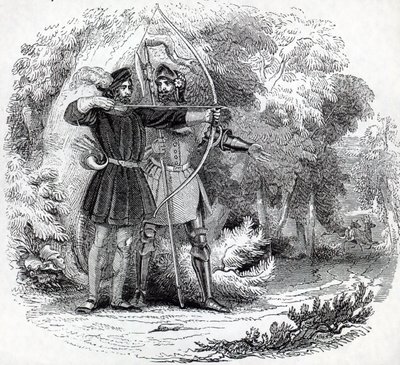 Robin Hood og Lille John av English School