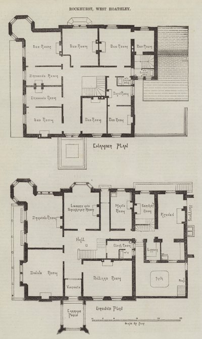 Rockhurst, West Hoathley (gravering) av English School
