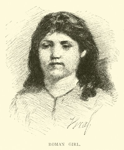 romersk jente av English School