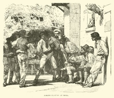 Römer spielen Mora von English School