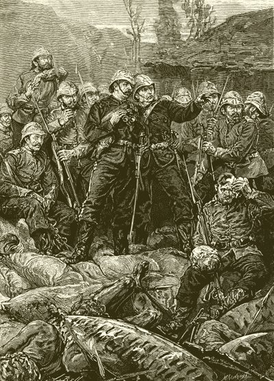 Rorkes Drift: Morgenen etter angrepet av English School