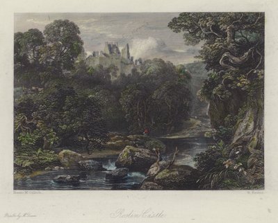 Roslin Castle, Schottland von English School