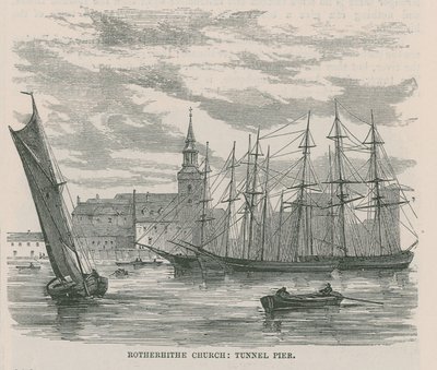 Rotherhithe kirke av English School