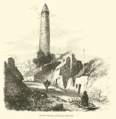 Rundetårn, Killala, Irland av English School