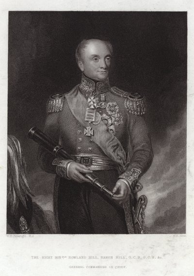 Rowland Hill, 1st Viscount Hill, britisk general av English School