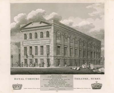 Royal Cobourg Theatre, Surrey av English School