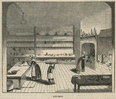 Royal Free Hospital, London: Kjøkken av English School