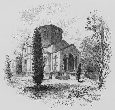 Royal Mausoleum, Frogmore (gravering) av English School