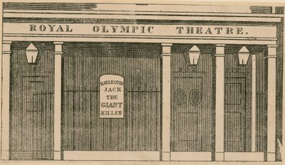 Royal Olympic Theatre, London av English School
