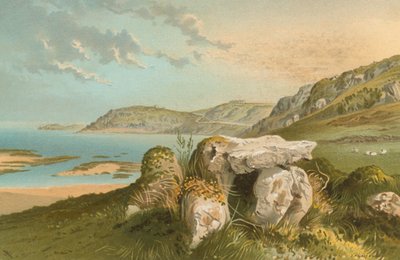 Rozel Bay og Druidical Remains - Jersey av English School