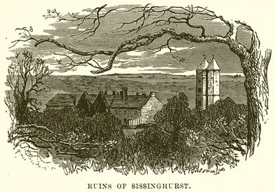 Ruinene av Sissinghurst av English School