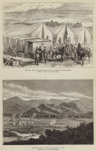 Russo-tyrkisk krig (gravering) av English School