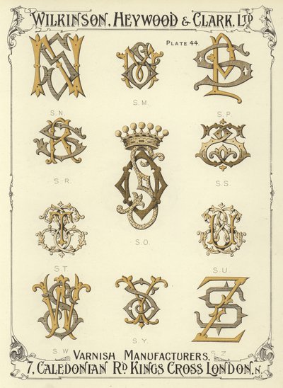 SN, SM, SP, SR, SO, SS, ST, SU, SW, SY, SZ av English School
