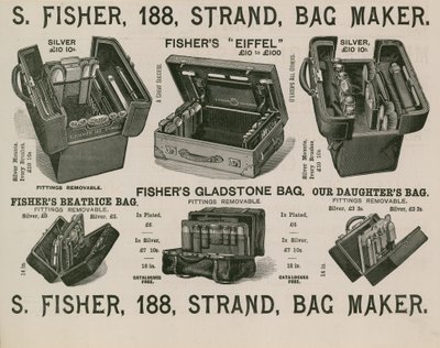 S Fisher, 188 Strand, Posemaker av English School