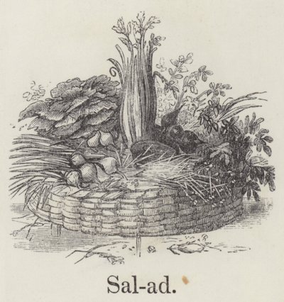 Salat (gravering) av English School