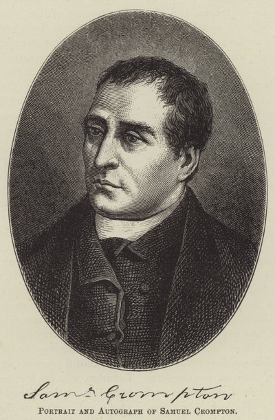 Samuel Crompton (gravering) av English School