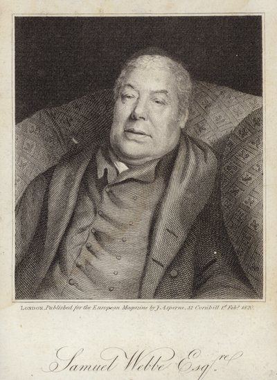 Samuel Webbe, engelsk komponist av English School