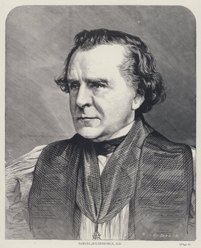 Samuel Wilberforce, DD (gravering) av English School