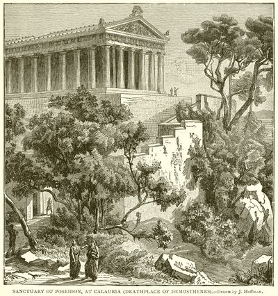 Sanctuary of Poseidon, i Calauria (Demosthenes dødssted) av English School