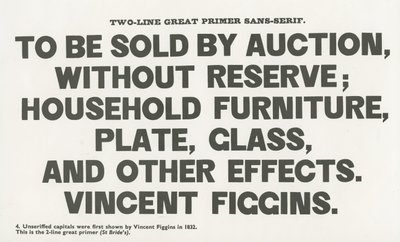 Serifenloses Plakat von English School