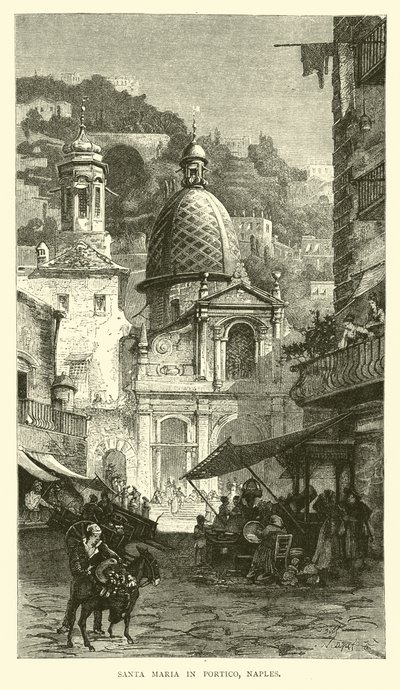 Santa Maria i Portico, Napoli av English School