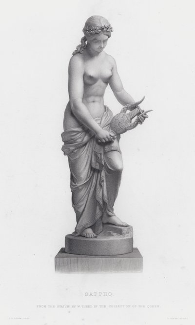 Sappho (gravering) av English School