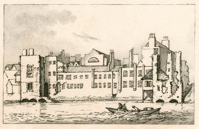 Savoy, London, slik det er i dag, 1792 av English School