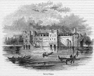 Savoy-palasset, 1661 av English School