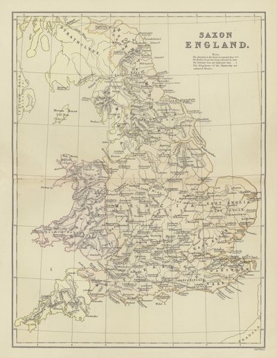 Saksisk England av English School
