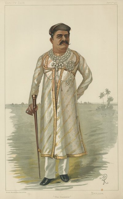 Sayajirao Gaekwad III, Gaekwar fra Baroda av English School