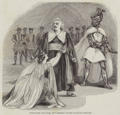 Szene aus der Oper "Otello" im Her Majesty