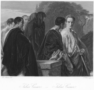 Scene fra Julius Caesar av English School
