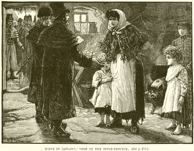 Scene i Irland: Besøk av Tithe-Proctor av English School