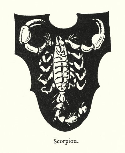Scorpion (gravering) av English School