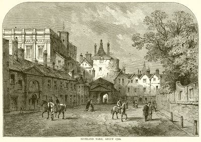 Scotland Yard, rundt 1720 av English School